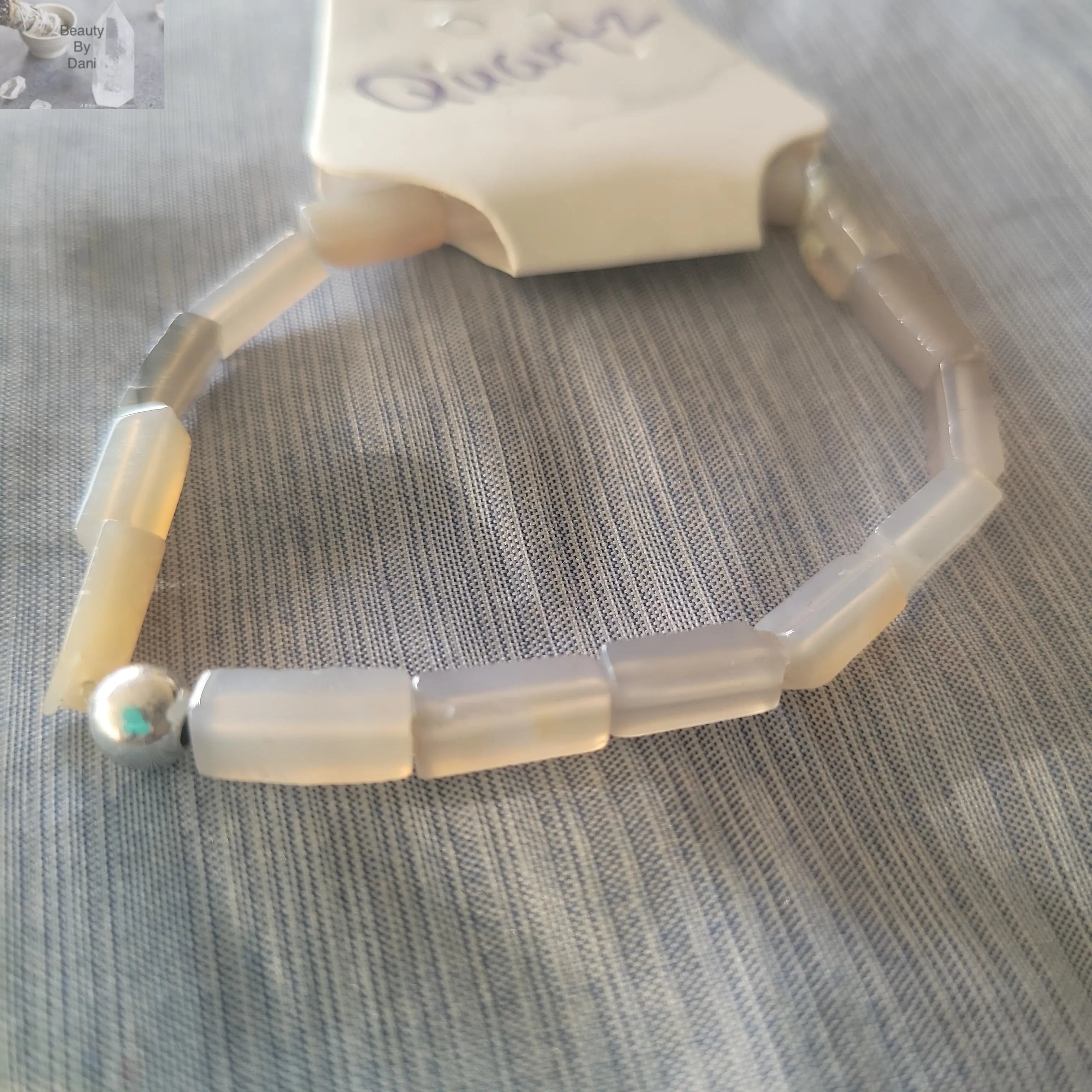 Grey Quartz Healing Bracelet