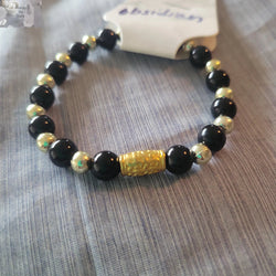 Natural Obsidian Bracelet | | Wiccan Center