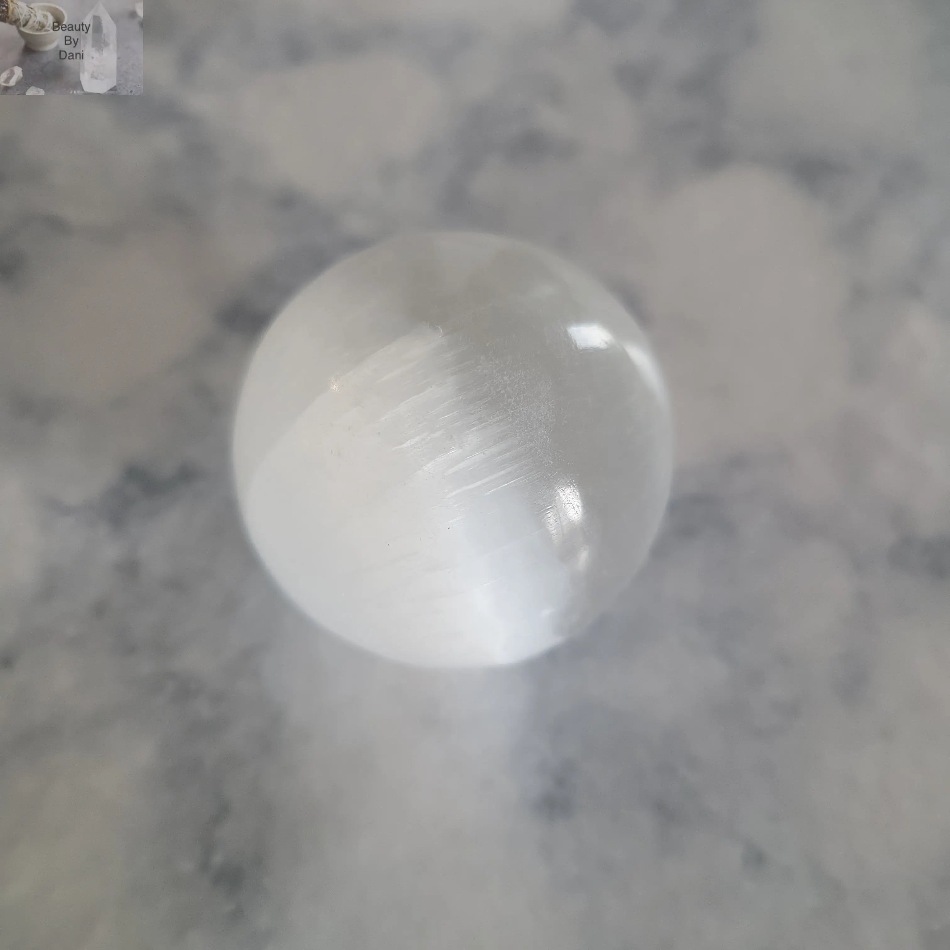 Small Selenite Ball - 1.5 to 2 Inches | Selenite ball | Wiccan Center