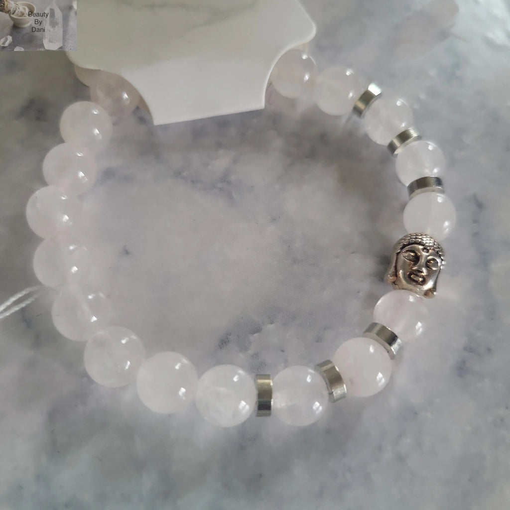 Rose Quartz Buddha Bracelet