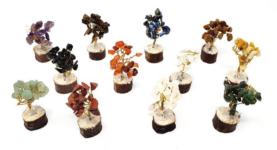 Gemstone Tree - Assorted (2-2.5") | HomeDécor | Wiccan Center