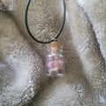 Strawberry Quartz Pendant Necklace