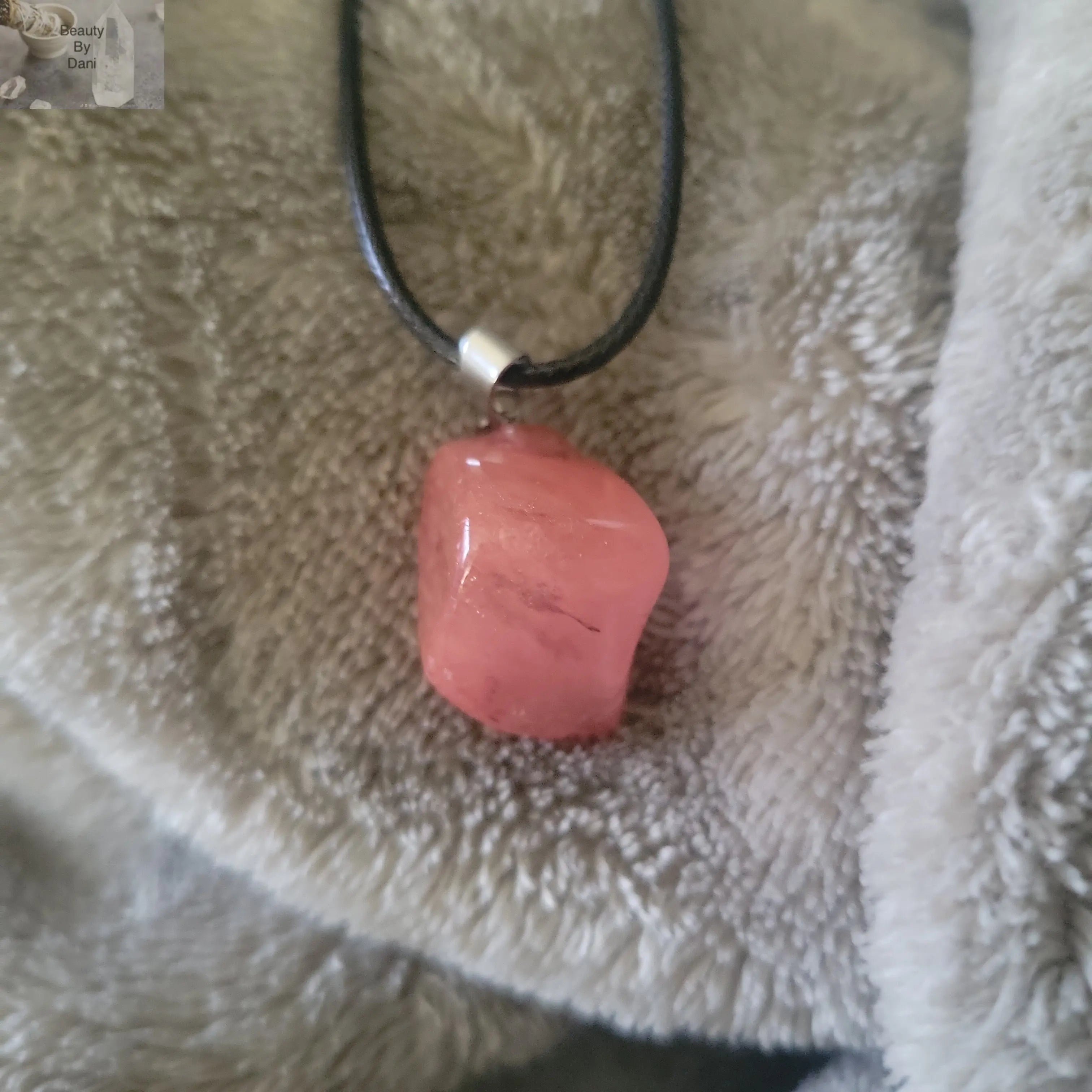 Strawberry Quartz Healing Necklace