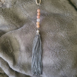 Pink Aventurine Tassel Necklace | Necklace | Wiccan Center