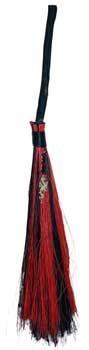 Dragon Garnet & Onyx Broom (21"L) | Brooms | Wiccan Center