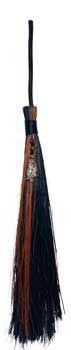 Owl Tiger's Eye & Tourmaline Broom (21"L) | Brooms | Wiccan Center