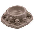 Cement Round Skull (2.25") | Burner | Wiccan Center