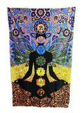 Indian 7 Chakra Multi-Color - Tapestry (60x90) | Tapestry | Wiccan Center