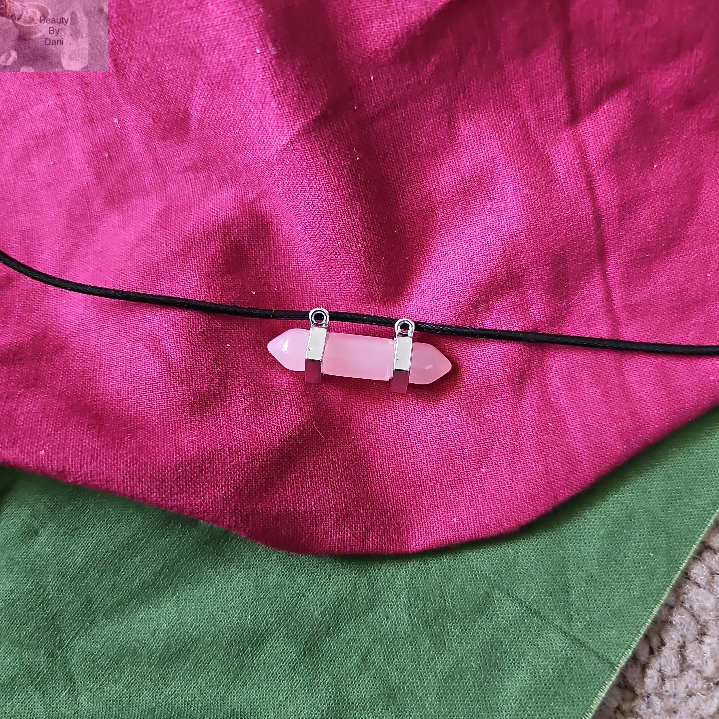 Rose Quartz Healing Necklace