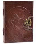 Wolf Moon Leather W/Latch | Journals | Wiccan Center