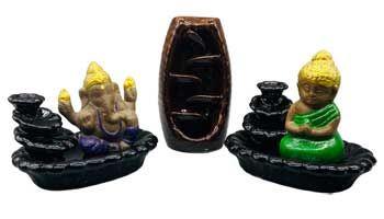 Backflow Burner - Ceramic Assorted Style | Burner | Wiccan Center