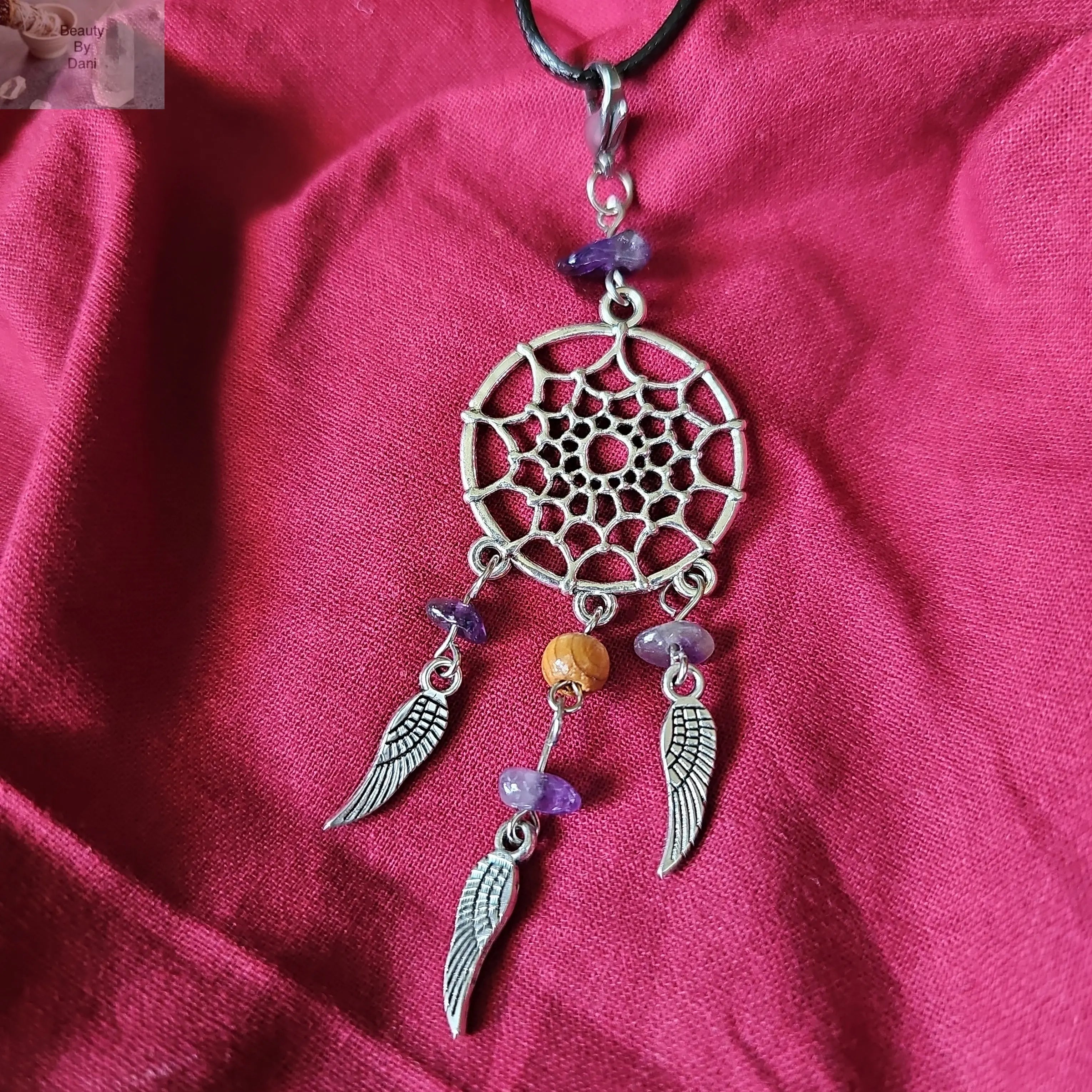 Amethyst Dreamcatcher Necklace