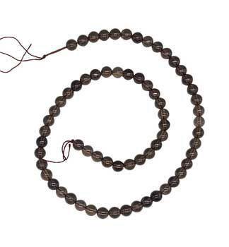 6mm Smoky Quartz Beads 6pk | Beads | Wiccan Center