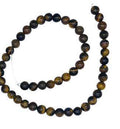 8mm Tigers Eye Beads - 6pk | Beads | Wiccan Center
