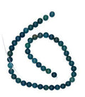 8mm Moss Agate Beads 6pk | Beads | Wiccan Center