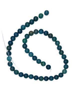 8mm Moss Agate Beads 6pk | Beads | Wiccan Center