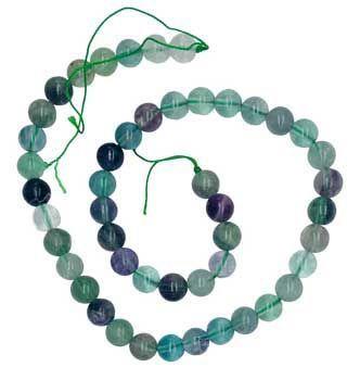 8mm Rainbow Fluorite Beads 6pk | Beads | Wiccan Center