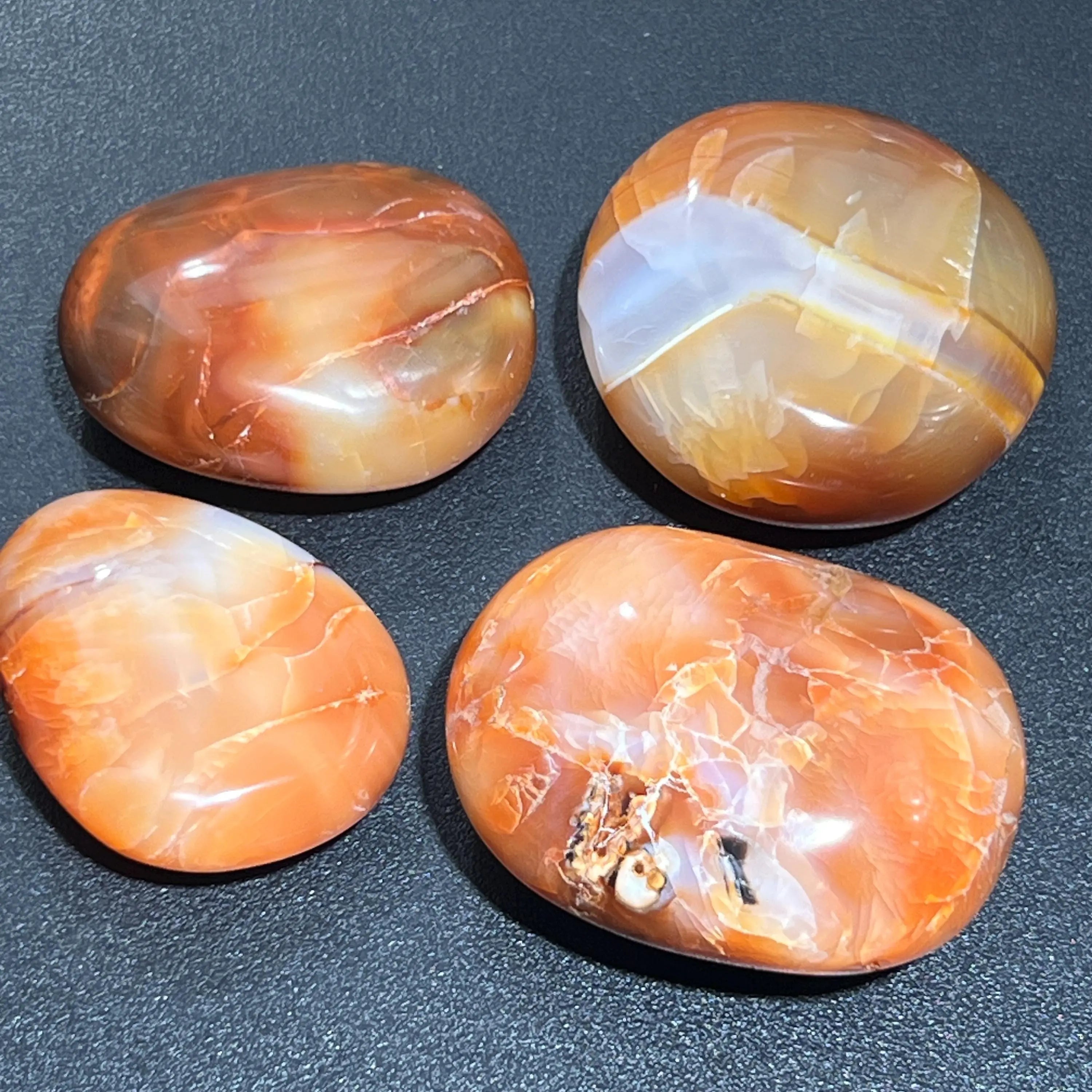 Red Carnelian Agate Crystal Palm Stone Wholesale | Home & Living > Home Decor > Home Accents > Rocks & Geodes | Wiccan Center