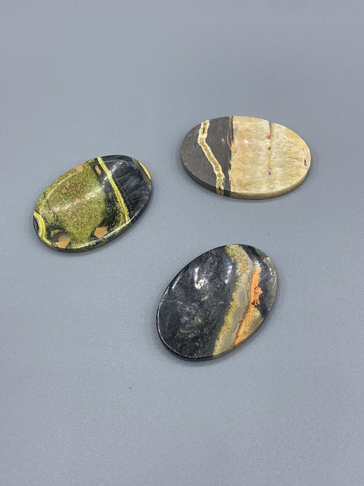 Bumble Bee Jasper - Worry Stone | Worry Stones | Wiccan Center