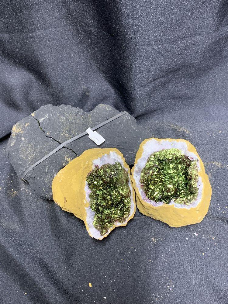 Dyed Geode Specimen - Medium | Specimen | Wiccan Center