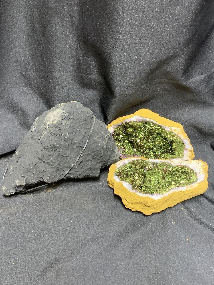 Dyed Geode Specimen - Large | Specimen | Wiccan Center