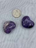 Charoite Heart - Medium