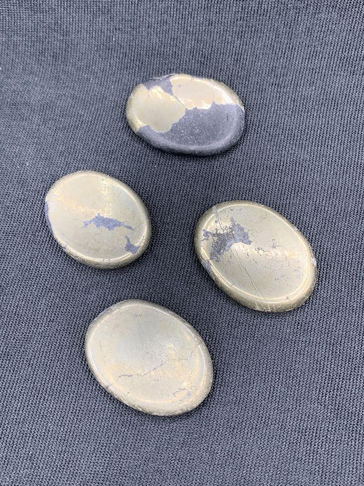 Pyrite w/Magnetite - Worry Stone | Worry Stones | Wiccan Center