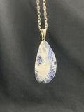 Sodalite Drop Necklace | Jewelry-Necklace | Wiccan Center