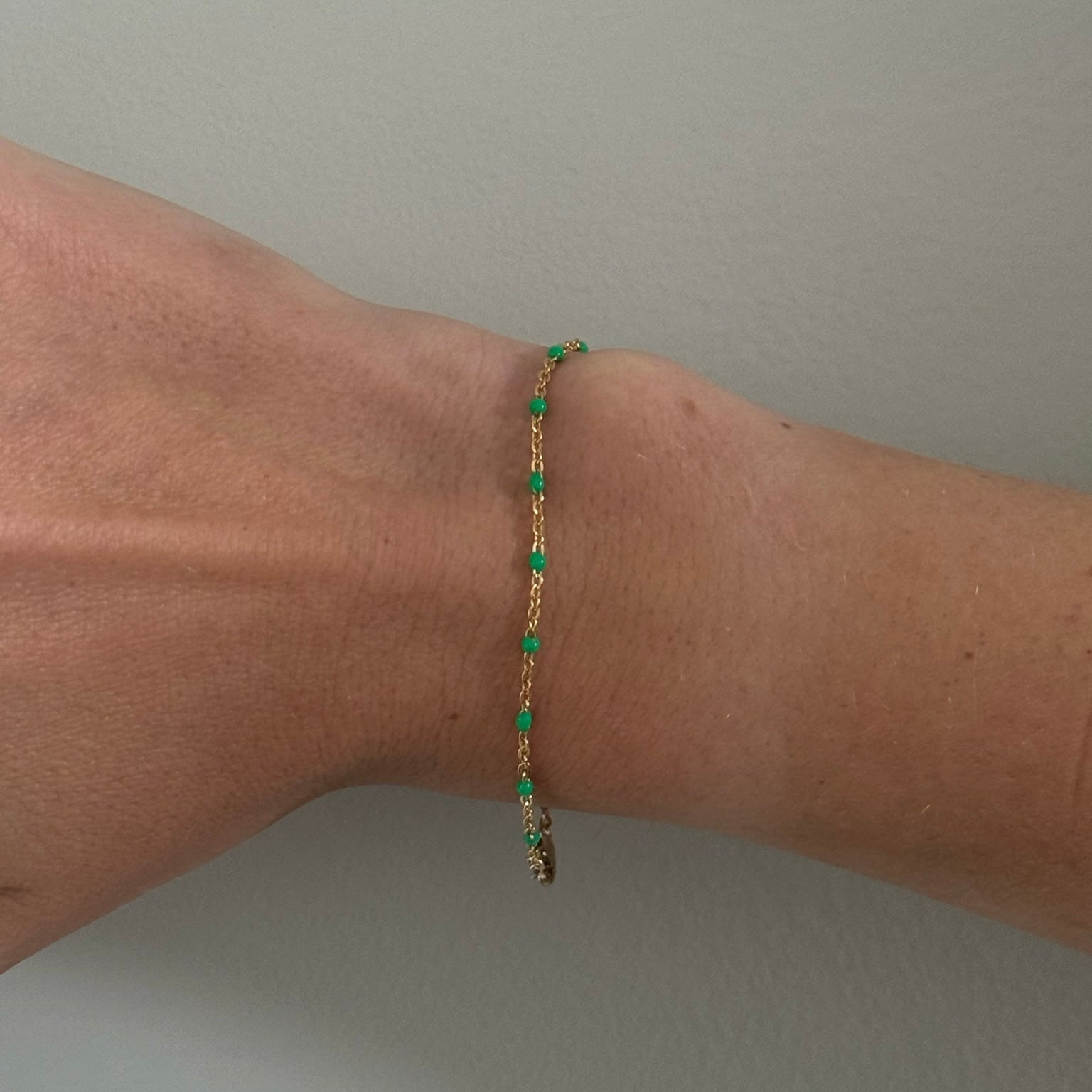 green daisy bracelet | | Wiccan Center