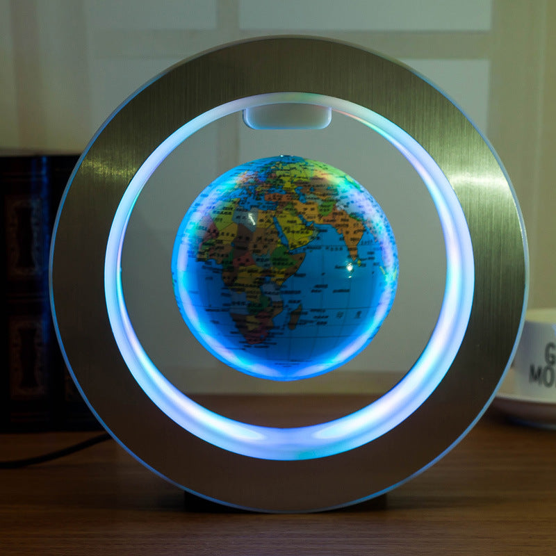 Round LED World Map Floating Globe Magnetic Levitation Light Anti Gravity Magic | 0 | Wiccan Center
