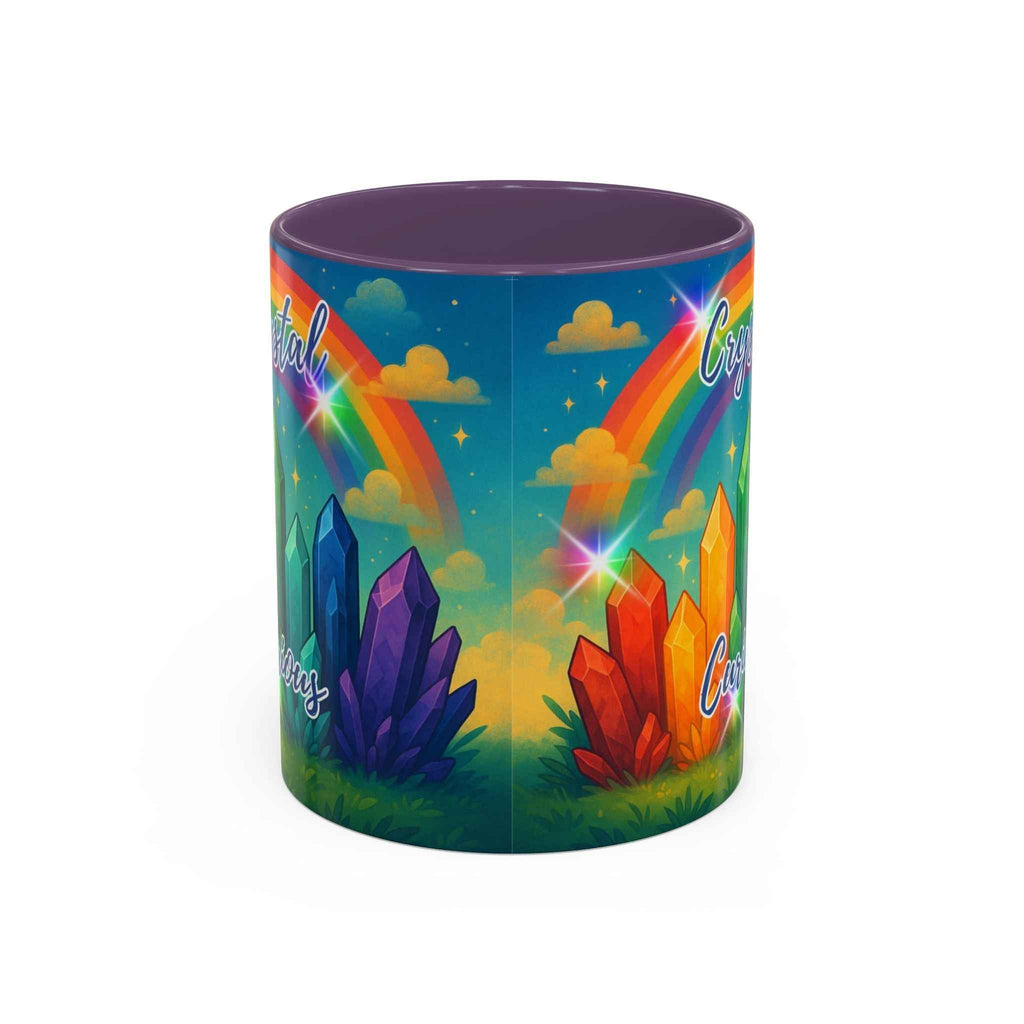 Coffee Mug - Rainbow Crystal Curious | Mug | Wiccan Center