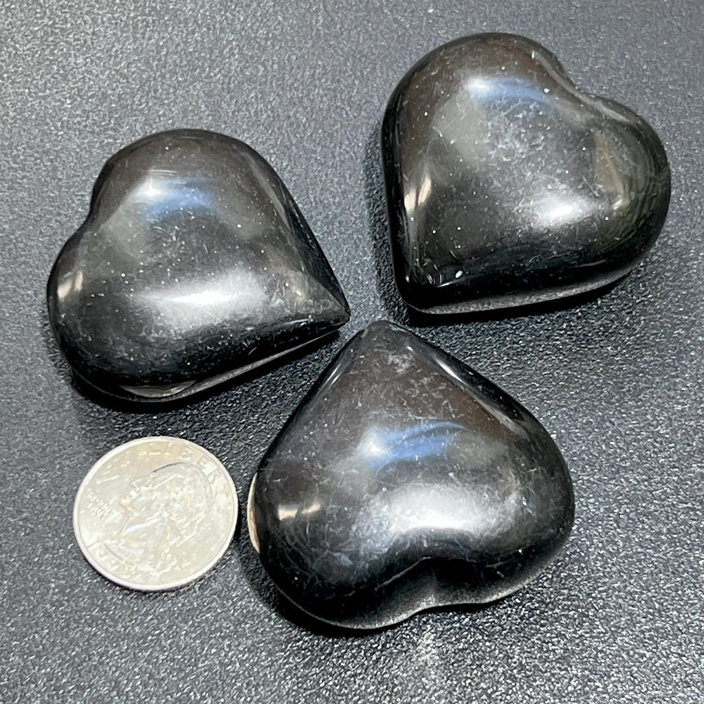 Black Onyx Puffy Heart Crystal Carving Wholesale | Home & Living > Home Decor > Home Accents > Rocks & Geodes | Wiccan Center