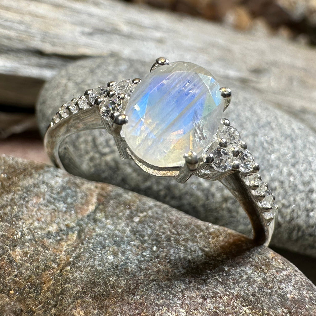 Kinsey Moonstone Ring | Ring | Wiccan Center
