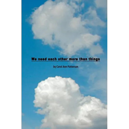 We need each other more than things - Paperback | Books | Wiccan Center