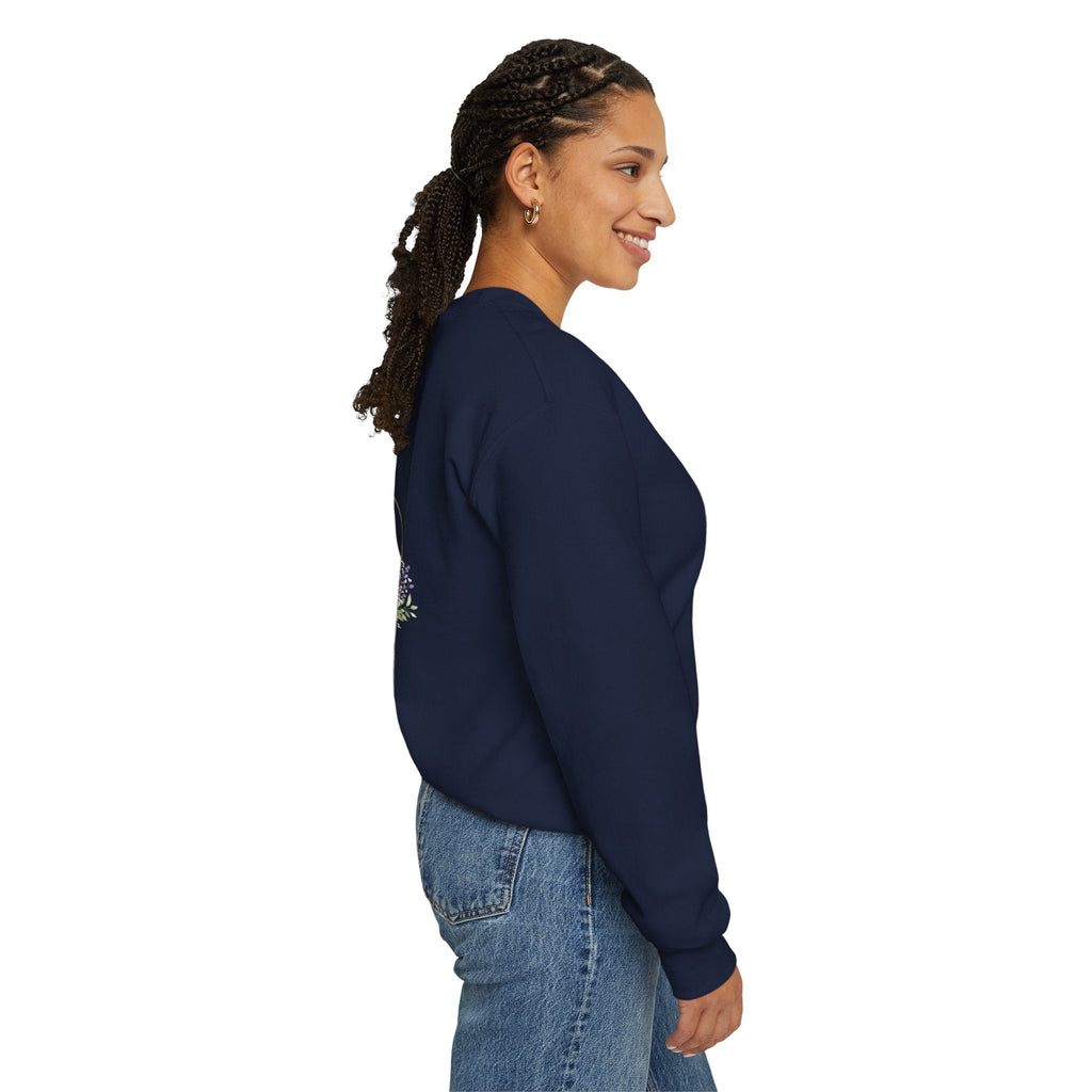 LOVE Crystal Letter Design | Sweatshirt | Wiccan Center