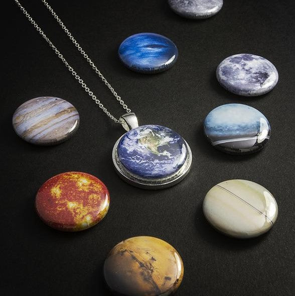 Interchangeable Solar System Necklace | Necklace | Wiccan Center