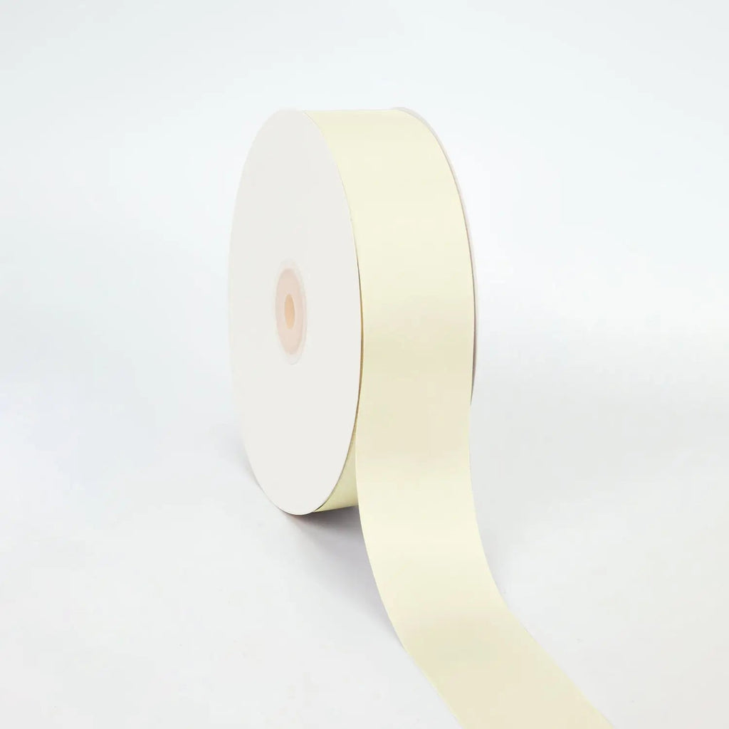 1 1/2" Double Face Satin Ribbon | Ivory (810) | 50 Yard Roll | | Wiccan Center