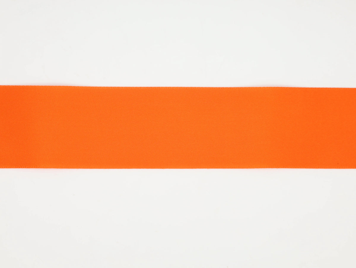 1 1/2" Double Face Satin Ribbon | Torrid Orange (750) | 50 Yard Roll | | Wiccan Center