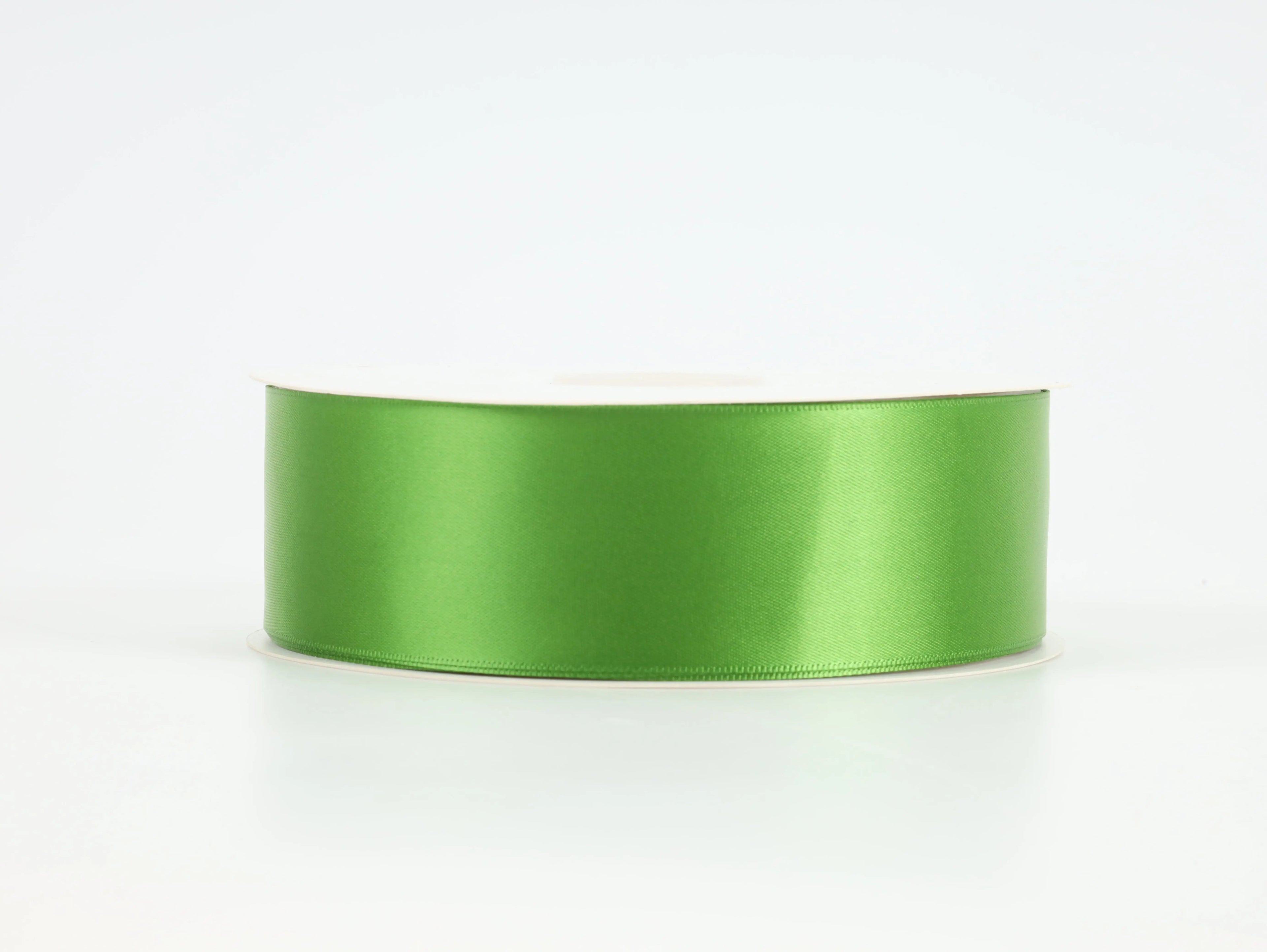 1 1/2" Double Face Satin Ribbon | Kiwi (548) | 50 Yard Roll | | Wiccan Center