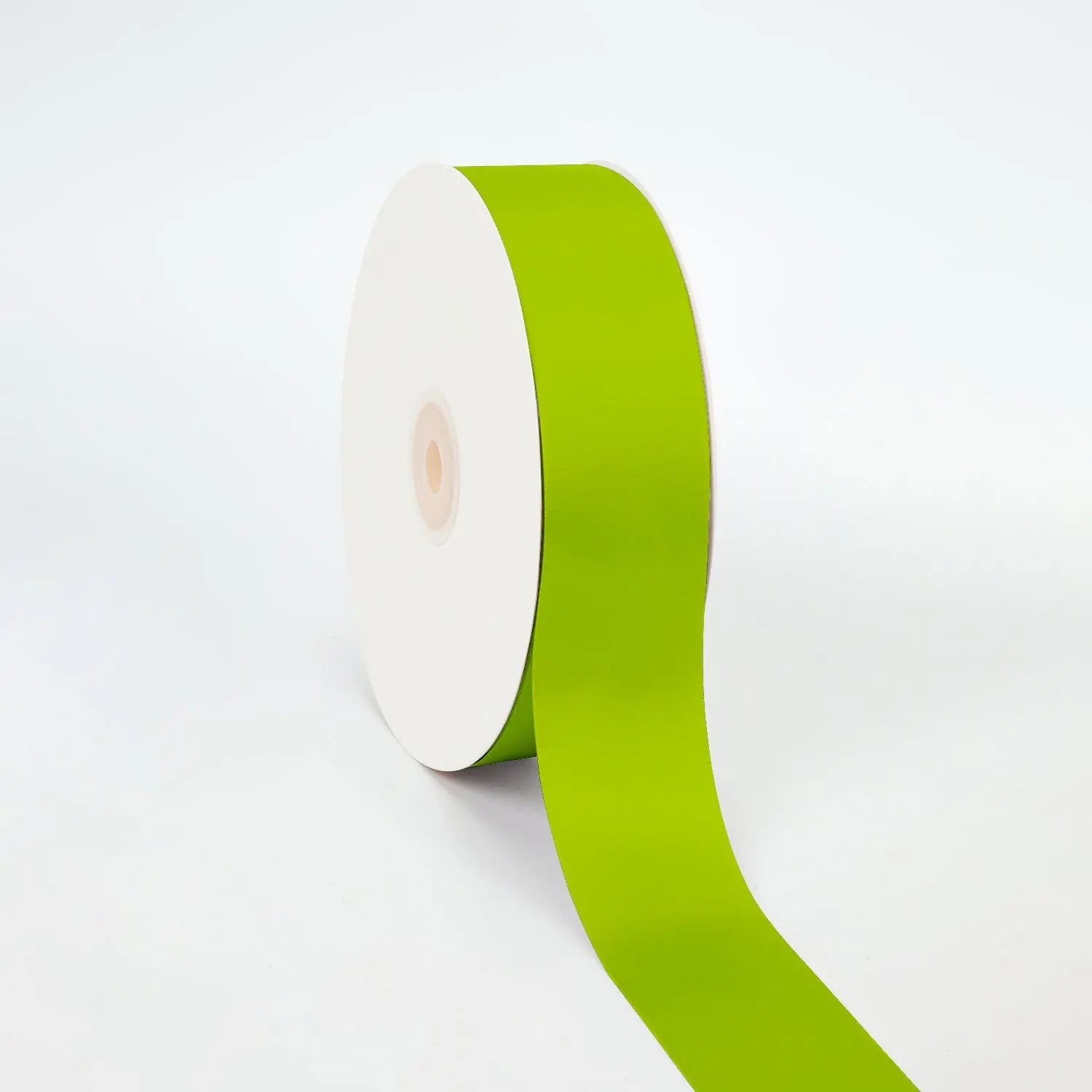 1 1/2" Double Face Satin Ribbon | Kiwi (548) | 50 Yard Roll | | Wiccan Center