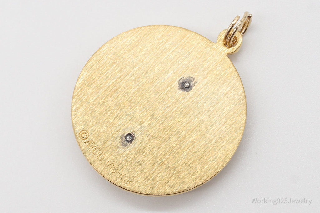 Rare Vintage Avon Presidents Club 10K Gold Filled Door Knocker Pendant | Jewelry > Necklaces > Pendants | Wiccan Center