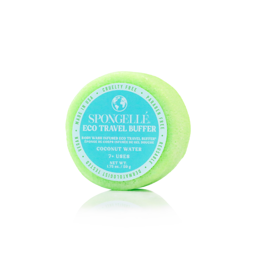 Coconut Water | Eco Travel Buffer | Body Wash Infused Buffer | Wiccan Center