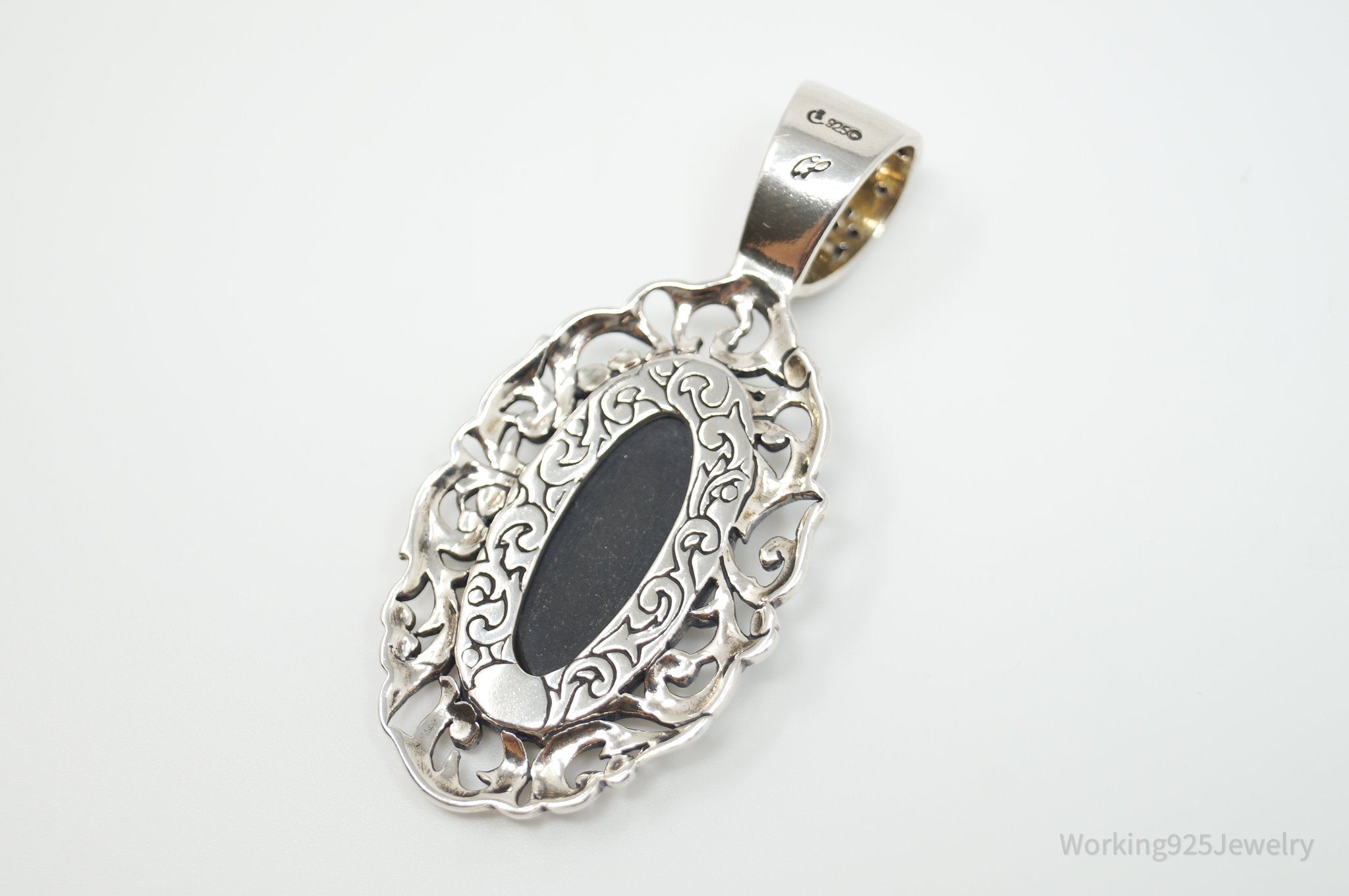 Vintage Carolyn Pollack Relios Multi Gem Flower Sterling Silver Pendant | Jewelry > Necklaces > Pendants | Wiccan Center