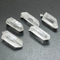 Raw Quartz Crystal Pendant Point Pendant Silver Necklace Charm Gemstone | Retail Pendants | Wiccan Center
