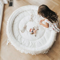 Macrame Organic Round Play Mat | gear | Wiccan Center