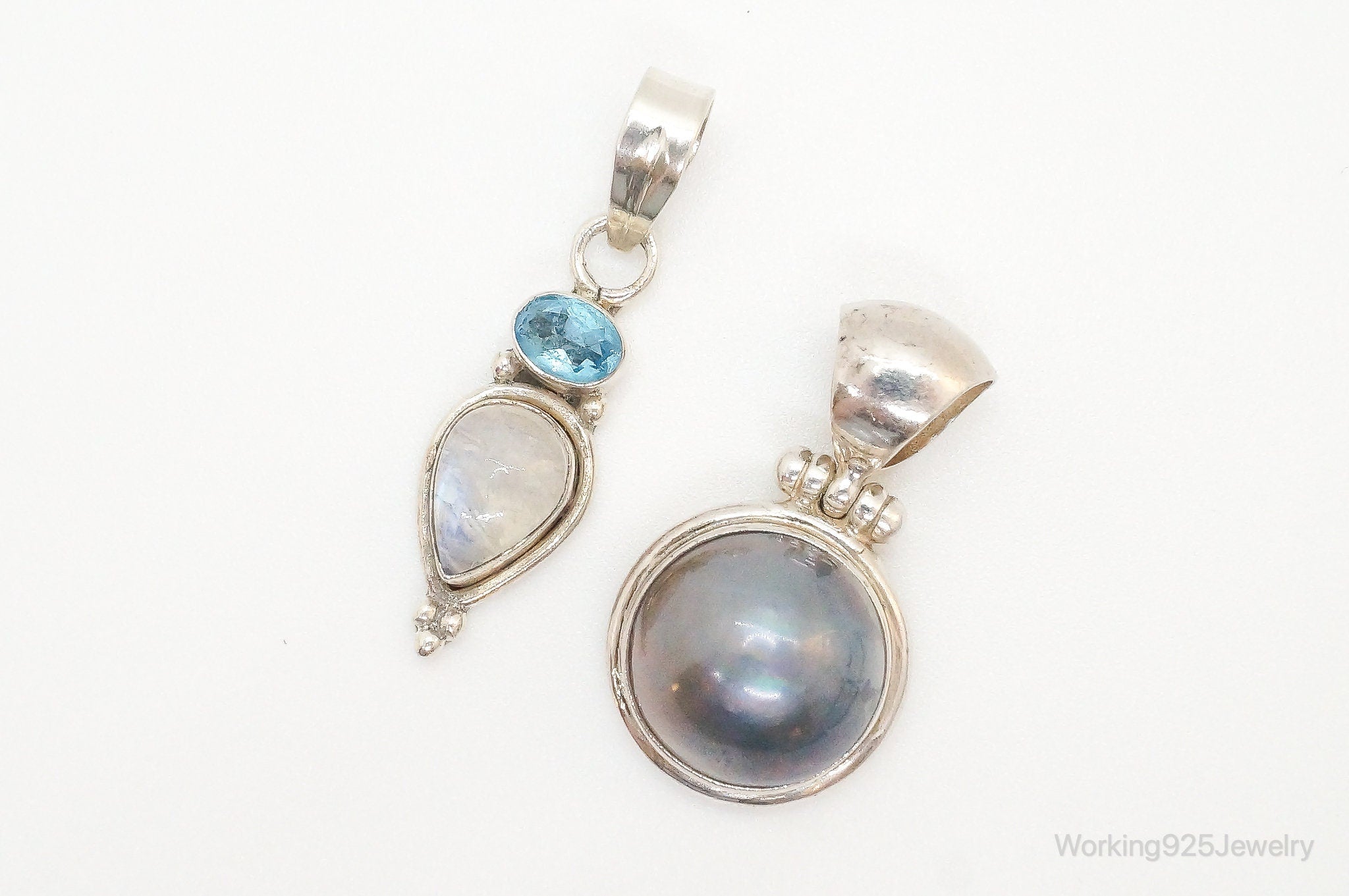Vintage Multi Gem Sterling Silver Pendants | Jewelry > Necklaces > Pendants | Wiccan Center