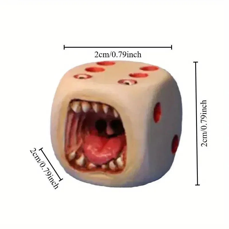Resin Demon Monster Dice