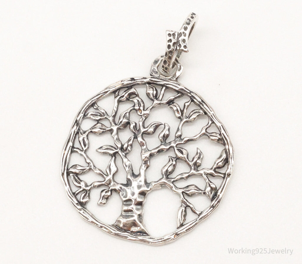 Vintage Tree Openwork Sterling Silver Pendant | Jewelry > Necklaces > Pendants | Wiccan Center