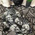 Coffin Pot Holder - Skulls & Roses