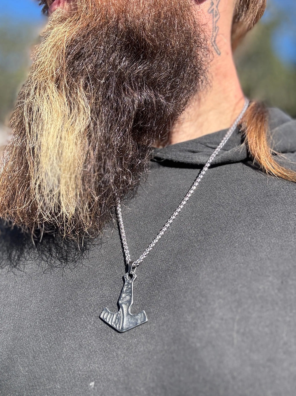 Rustic Mjolnir Necklace | Jewelry | Wiccan Center